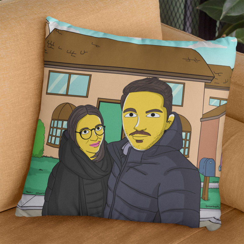 Pillow Custom Cartoons